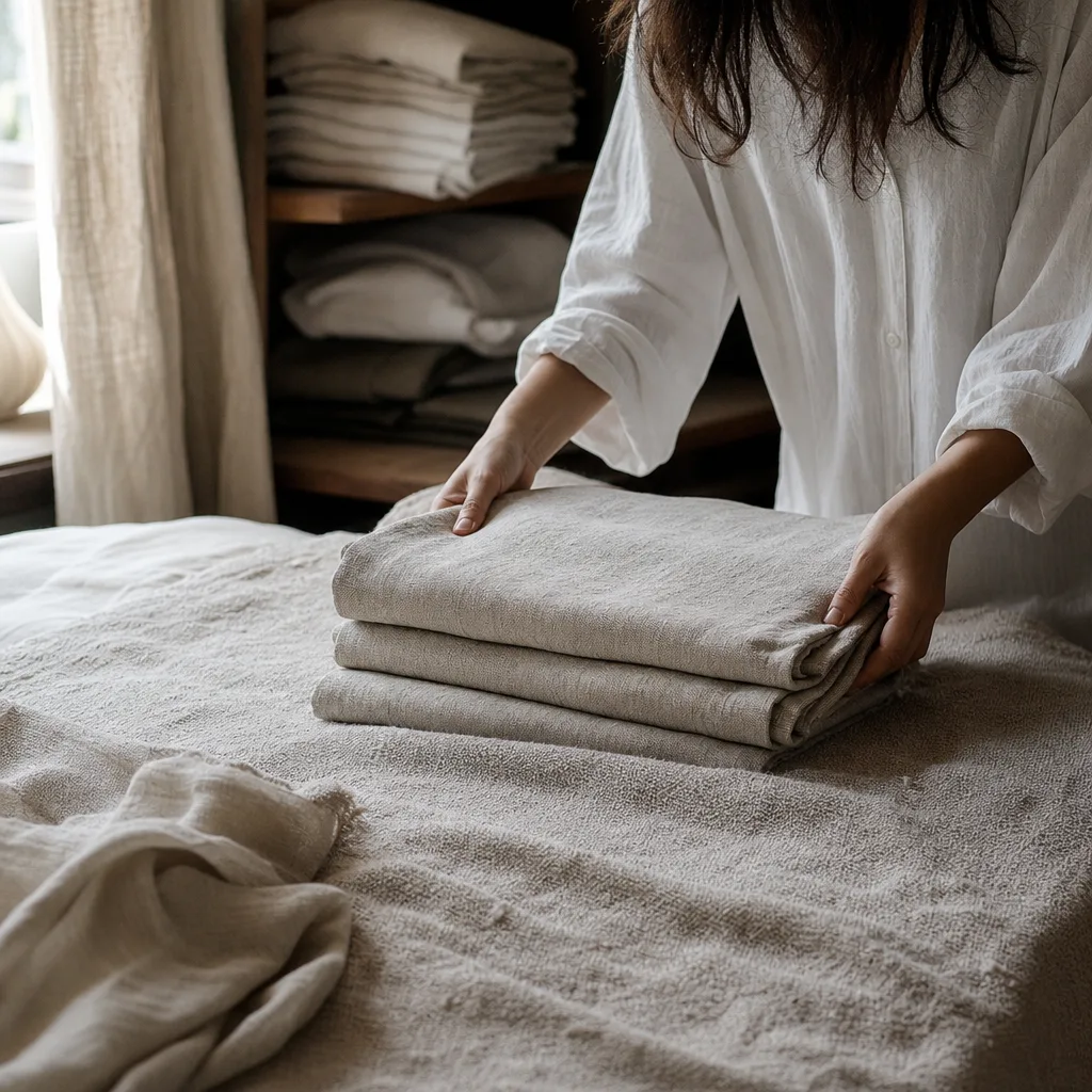 Waffle-Weave Bath Towel