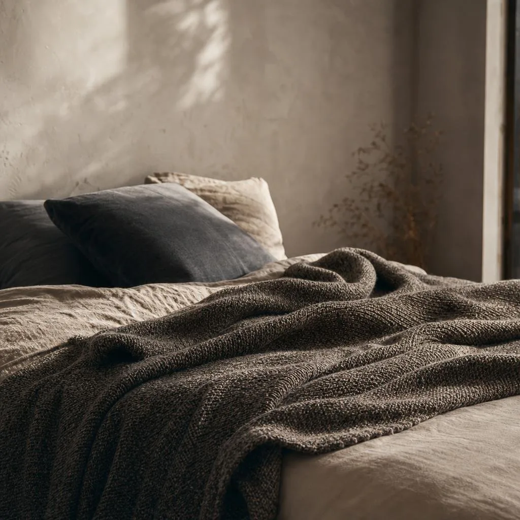 Linen Throw Blanket